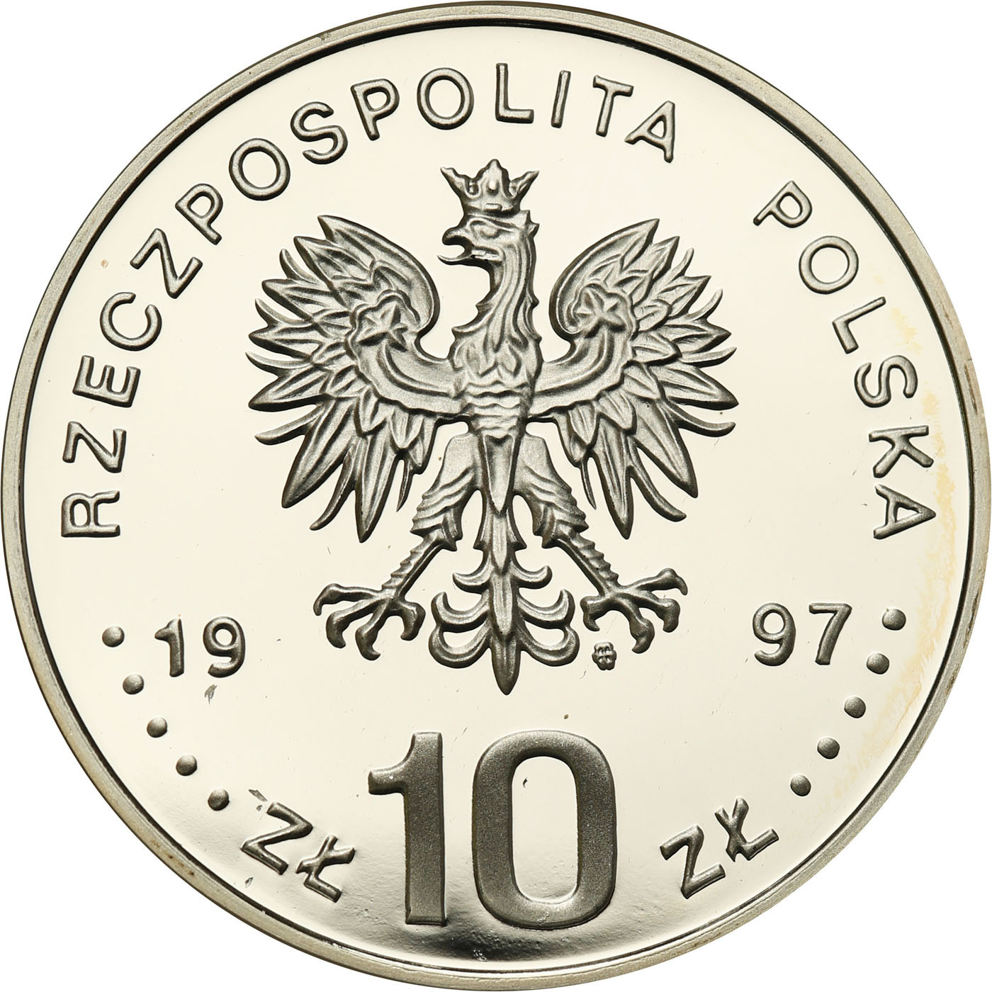 III RP. 10 złotych 1997 Stefan Batory, półpostać